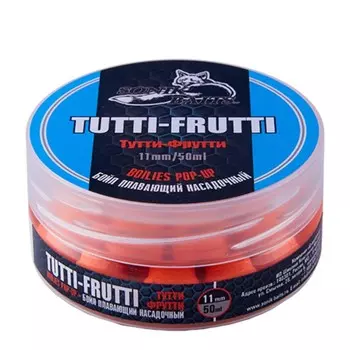 Бойлы насадочные плавающие Sonik Baits TUTTI FRUTTI Fluo Pop-ups 11мм 50мл (Тутти-Фрутти)