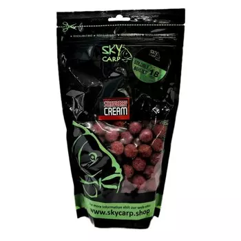 Бойлы пылящие «Клубника крем», d=18 мм, 500 г