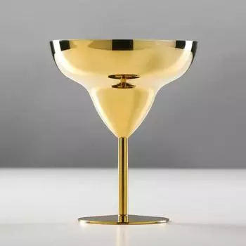 Бокал, 300 мл, цвет золотой