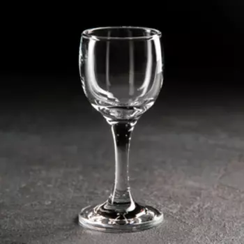 Бокал для ликёра Paabahe Bistro, 58 мл, стекло, прозрачный