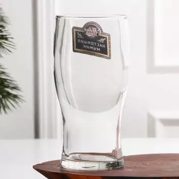 Бокал для пива новогодний «Настоящий мужик», 500 мл