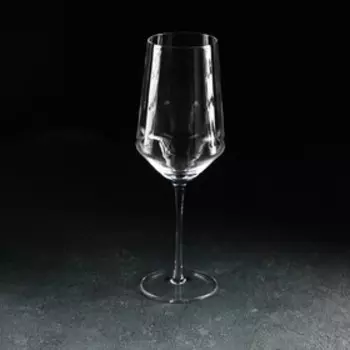 Бокал для вина Magistro «Густав», 450 мл, 9.527 см, стекло, прозрачный