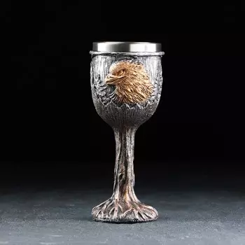 Бокал средневековый «Грифон», 200 мл, нержавеющая сталь