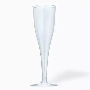 Бокал прозрачный для шампанского "Конус", 150-180 мл