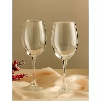 Бокалы для вина «Бокалы для двоих», 360 мл