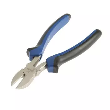 Бокорезы ТУНДРА, CrV, никелированные, двухкомпонентные рукоятки, 180 мм.