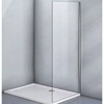 Боковая панель Veconi KP03-70-01-19C1, 700х1850 мм, без поддона, прозрачное стекло, хром