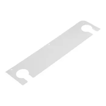 Боковина для экрана "ВИЕНТО" БЭР-П, 610 мм, с прорезью для труб