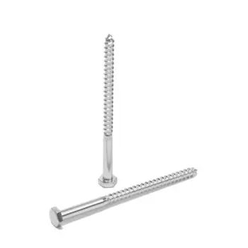 Болт "глухарь", сантехнический, DIN571, М10х160 мм, 50 шт