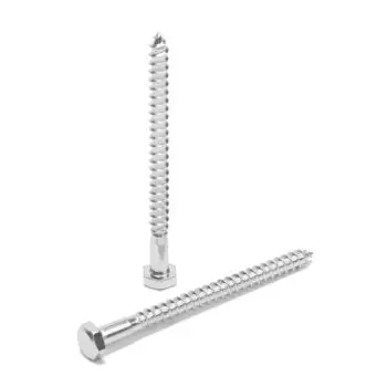 Шуруп-болт ЛОМ, сантехнический, оцинкованный, DIN 571, М680 мм, 1500 шт.