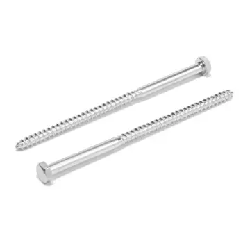 Болт ЛОМ, "глухарь", сантехнический, DIN571, М6х120 мм, 200 шт