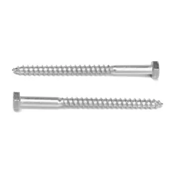 Болт ЛОМ, "глухарь", сантехнический, DIN571, М8х110 мм, 150 шт