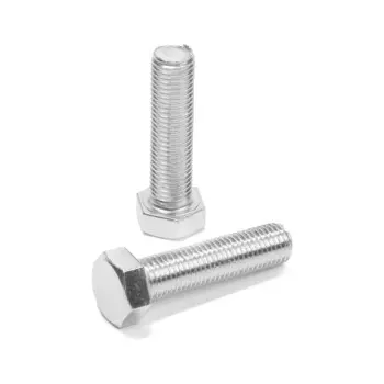 Болт ЛОМ, с шестигранной головкой, оцинкованный, DIN933, М20х80 мм, 1 кг