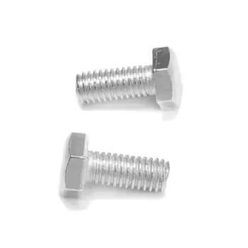 Болт "ЛОМ", с шестигранной головкой, оцинкованный, DIN933, М6х14 мм, 1 кг