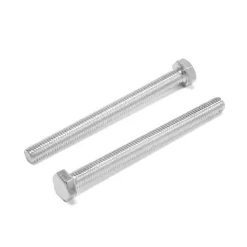 Болт "ЛОМ", с шестигранной головкой, оцинкованный, DIN933, М8х90 мм, 1 кг