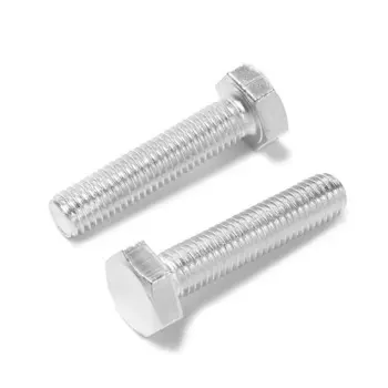 Болт ЛОМ, с шестигранной головкой, оцинкованный, DIN933, М10х45 мм, 1 кг