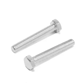 Болт "ЛОМ", с шестигранной головкой, оцинкованный, DIN933, М6х40 мм, 1 кг