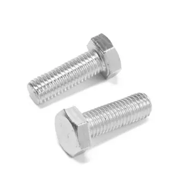 Болт "ЛОМ", с шестигранной головкой, оцинкованный, DIN933, М12х35 мм, 1 кг