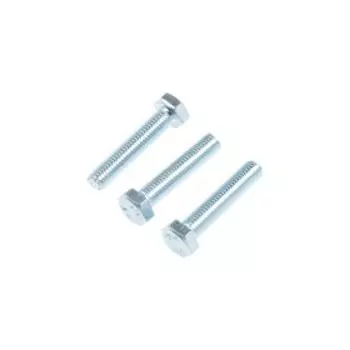Болт СТРОЙБАТ, с шестигранной головкой, оцинкованный, DIN933, М8х40 мм, 3 шт