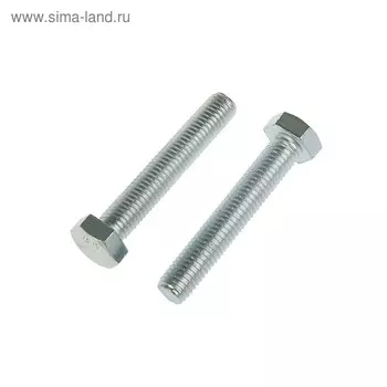 Болт ТУНДРА, оцинкованный, DIN 933, класс прочности 8.8, М12х70 мм, 5 кг.