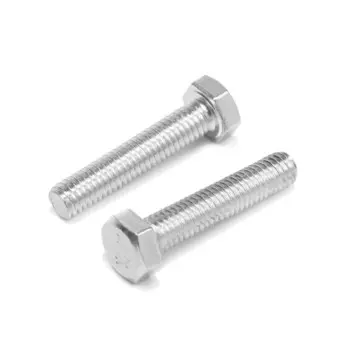 Болт Steelrex, с шестигранной головкой, оцинкованный, DIN933, М6х30 мм, 25 кг