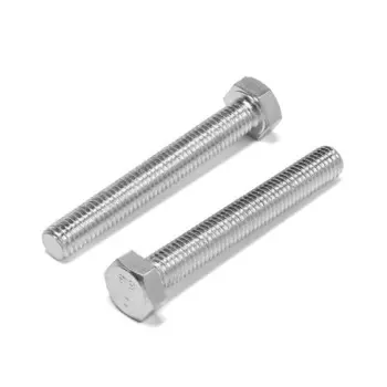 Болт Steelrex, с шестигранной головкой, оцинкованный, DIN933, М6х60 мм, 25 кг