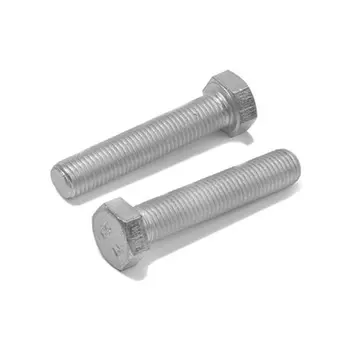 Болт Steelrex, с шестигранной головкой, оцинкованный, DIN933, М16х80 мм, 25 кг