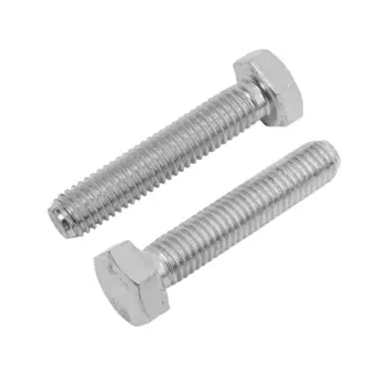 Болт Steelrex, с шестигранной головкой, оцинкованный, DIN933, М8х40 мм, 25 кг