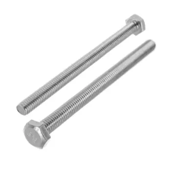 Болт ЗУБР, с шестигранной головкой, оцинкованный, ГОСТ 7798-70, М8х100 мм, 2 шт