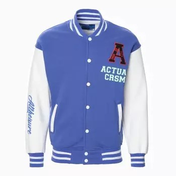 Бомбер мужской НАЧЁС, цвет ярко-синий, размер 52 (2XL)