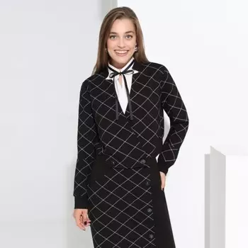 Бомбер женский «Деловое свидание», размер 52