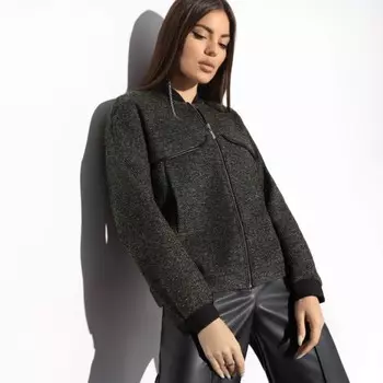 Бомбер женский «Стильный аккорд», размер 44