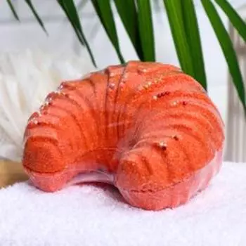 Бомбочка для ванн «Круассан», шоколад, 220 г