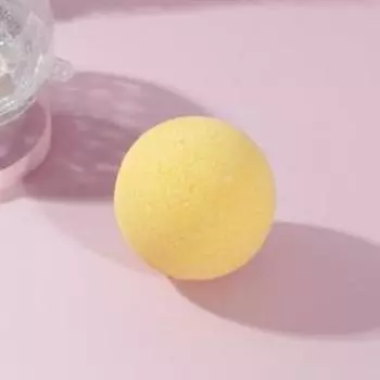 Бомбочка для ванн «Сияй в новом году» 130 г в пленке с шильдом, медовое наслаждение