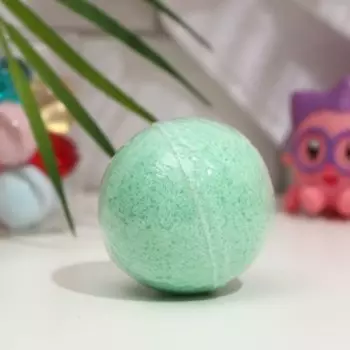 Бомбочка для ванны "Милая леди", "СКАЗОЧНЫЙ ПАТРУЛЬ", мохито, зеленая, 130 г