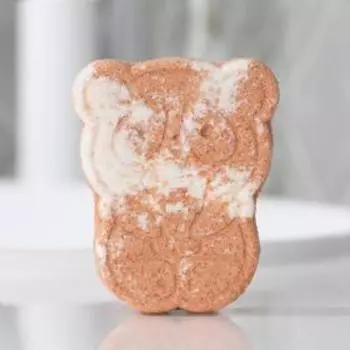 Бомбочка для ванны «Панда», шоколад, 120 г