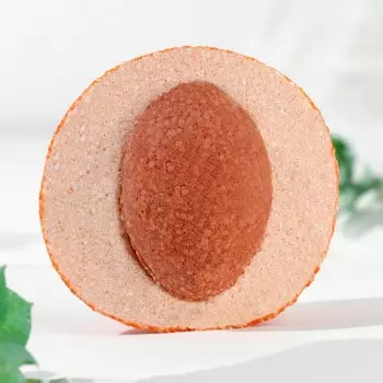 Бомбочка для ванны «Персик», 130 г, BEAUTY FOOD