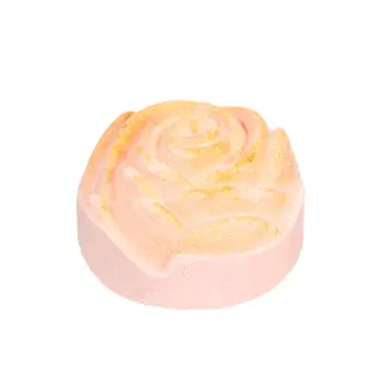 Бомбочка для ванны "Роза", розовая, 100 г