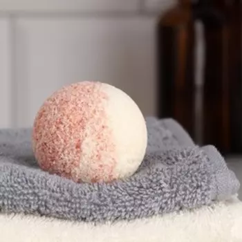 Бомбочка для ванны с афродизиаками "Роза и мандарин", 80 г