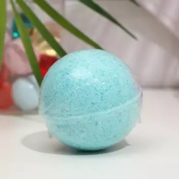 Бомбочка для ванны Tik Tok Girl, морская волна, бирюзовая, 130 г