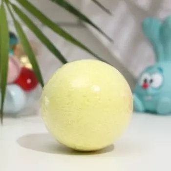 Бомбочка для ванны "Умка", "Синий ТРАКТОР", цитрусовый микс, желтая, 130 г