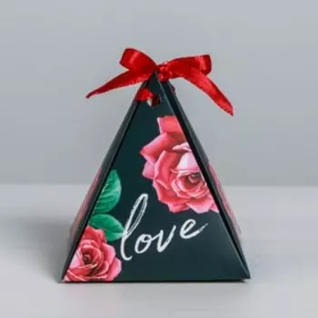 Бонбоньерка Love, 7 × 7 × 7,5 см