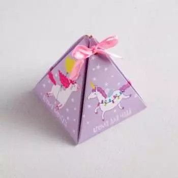 Бонбоньерка «Время для чуда», 7 × 7 × 7,5 см