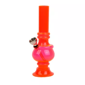 Бонг курительный, h=15 см, «Капля», акриловый, розовый