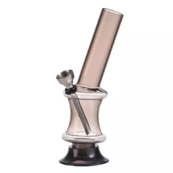 Бонг курительный, h=15 см, «Катушка», акриловый, чёрный