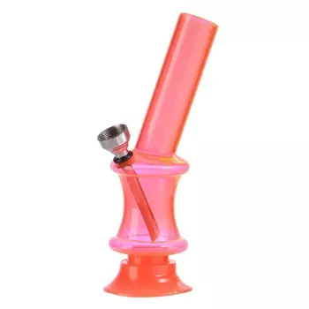Бонг курительный, h=15 см, «Катушка», акриловый, розовый