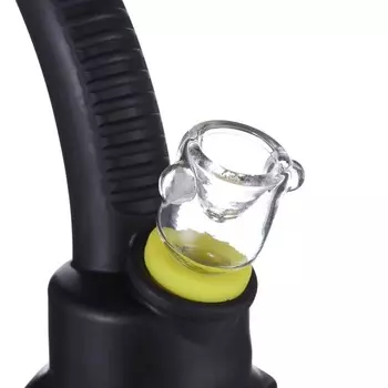 Бонг, h-19 см, "Артефакт", стеклянный, микс