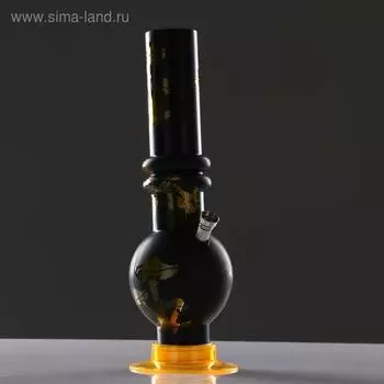 Бонг курительный, большой, h=32 см, «Грибы», акриловый, микс