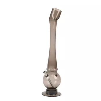 Бонг курительный, большой, h=44 см, «Кастл», акриловый, чёрный