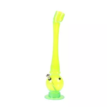 Бонг курительный, большой, h=44 см, «Кастл», акриловый, зелёный